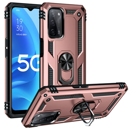 Shockproof TPU + PC Protective Case with 360 Degree Rotating Holder, For OPPO A55 5G, For OPPO A54 4G, For OPPO A74 4G / F19