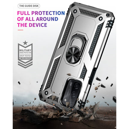 Shockproof TPU + PC Protective Case with 360 Degree Rotating Holder, For OPPO A55 5G, For OPPO A54 4G, For OPPO A74 4G / F19
