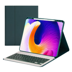 HK132 Detachable Plastic Bluetooth Keyboard Protective Case with Holder & Pen Slot For iPad Pro 12.9 inch 2021 / 2020 / 2018