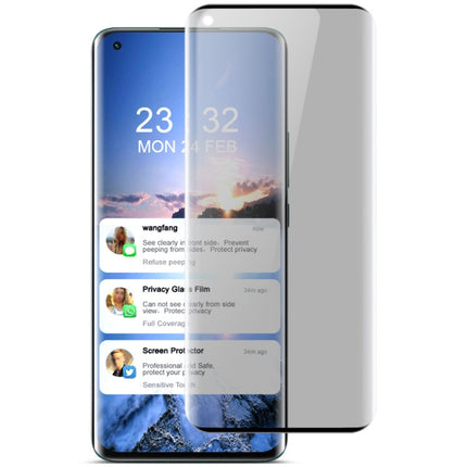 IMAK 3D Curved Privacy Anti-glare Tempered Glass Film, For OnePlus 9 Pro 5G, For Xiaomi Mi 10S / 10 Ultra, For Xiaomi Mi 11 Pro / 11 Ultra