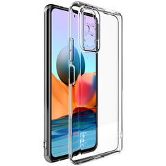 IMAK UX-5 Series Transparent Shockproof TPU Protective Case, For Xiaomi Redmi Note10 Pro Overseas Version, For Samsung Galaxy A22 5G, For Sony Xperia Ace II