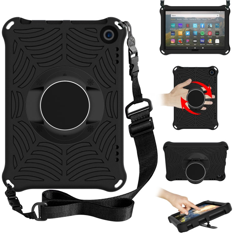 Spider King EVA Protective Case with Adjustable Shoulder Strap & Holder, For Amazon Kindle Fire HD 8 2020, For iPad Mini 5 / 4 / 3 / 2 / 1, For Huawei MediaPad M5 Lite 8.0 inch, For Huawei MediaPad M6 8.4, For Huawei MediaPad T5