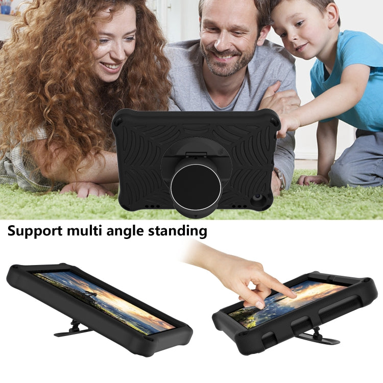 Spider King EVA Protective Case with Adjustable Shoulder Strap & Holder, For Amazon Kindle Fire HD 8 2020, For iPad Mini 5 / 4 / 3 / 2 / 1, For Huawei MediaPad M5 Lite 8.0 inch, For Huawei MediaPad M6 8.4