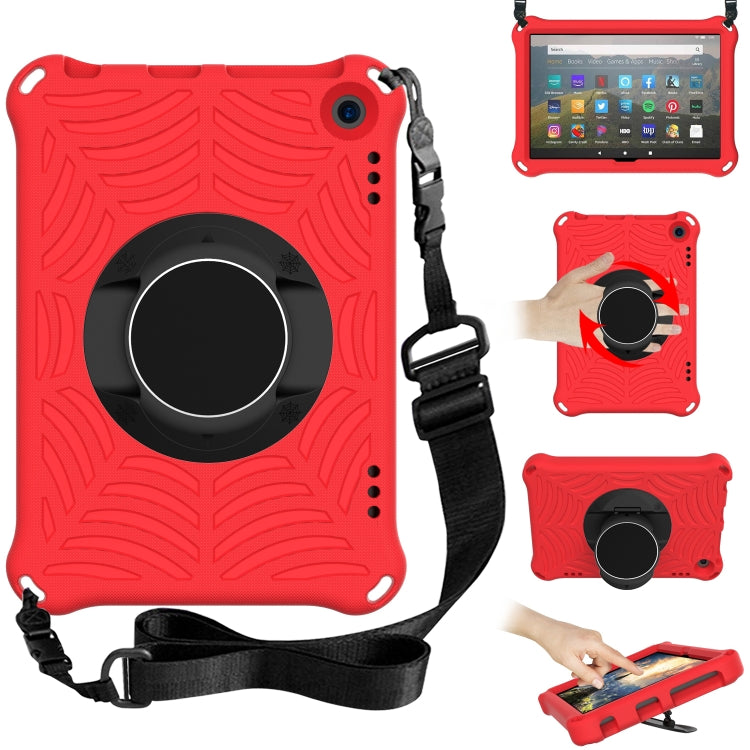 Spider King EVA Protective Case with Adjustable Shoulder Strap & Holder, For Amazon Kindle Fire HD 8 2020, For iPad Mini 5 / 4 / 3 / 2 / 1, For Huawei MediaPad M5 Lite 8.0 inch, For Huawei MediaPad M6 8.4