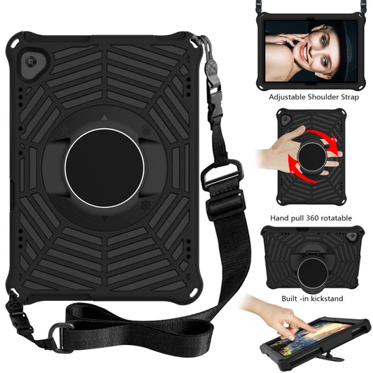 Spider King EVA Protective Case with Adjustable Shoulder Strap & Holder, For Huawei MediaPad T5, For Huawei MatePad T 8 8.0 inch, For Huawei MatePad T 10 / T 10s, For Lenovo Tab M8 FHD TB-8505F / TB-8705X 8.0 inch