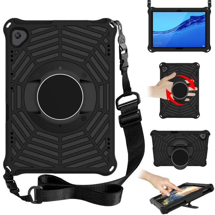 Spider King EVA-Schutzhülle mit verstellbarem Schultergurt und Halterung, für Huawei MatePad T 8 8,0 Zoll, für Huawei MatePad T 10 / T 10s, für Lenovo Tab M8 FHD TB-8505F / TB-8705X 8,0 Zoll, für Lenovo M10 Plus TB-X606F
