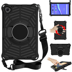 Spider King EVA Protective Case with Adjustable Shoulder Strap & Holder, For Lenovo M10 Plus TB-X606F, For Lenovo M10 FHD REL TB-X605FC / TB-X605LC, For Lenovo Tab M10 TB-X505F & TB-X605F / P10 TB-X705F, For Lenovo Tab P11 TB-J606F / XiaoXin Pad 11