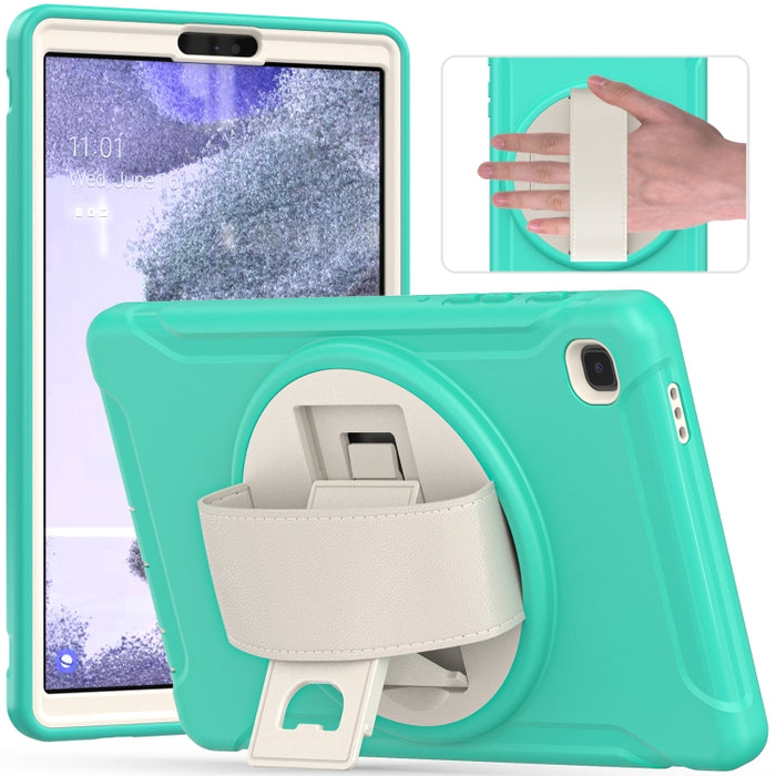 360 Degree Rotation PC + TPU Protective Case with Holder & Hand-strap, For Samsung Galaxy A7 Lite T220 / T225