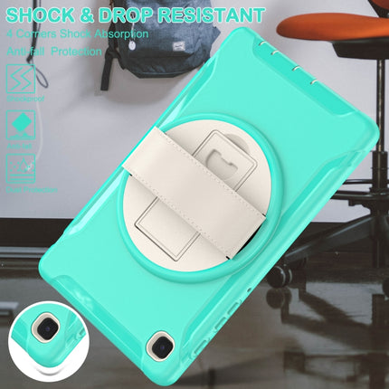 360 Degree Rotation PC + TPU Protective Case with Holder & Hand-strap, For Samsung Galaxy A7 Lite T220 / T225