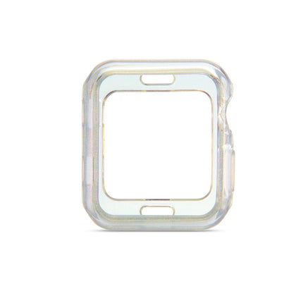 Glitter Powder TPU Protective Case, For Apple Watch Series 6 / 5 / 4 / Watch SE 44mm, For Apple Watch Series 3 & 2 & 1 42mm, For Apple Watch Series 6 / 5 / 4 / Watch SE 40mm, For Apple Watch Series 3 & 2 & 1 38mm