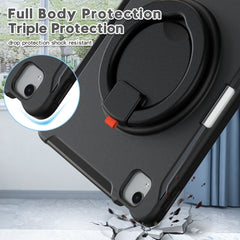 Funda protectora de silicona y PC a prueba de golpes con asa plegable con rotación de 360 ​​grados y ranura para bolígrafo, para iPad Air 4 10.9 / Pro 11 2021 / 2020 / 2018, para Samsung Galaxy Tab A7 10.4 2020 T500