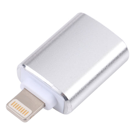 XQ-ZH001 USB Female to 8 Pin Male OTG Adapter, XQ-ZH001 (Silver)