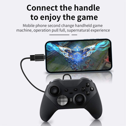 XQ-ZH001 USB Female to 8 Pin Male OTG Adapter, XQ-ZH001 (Silver)