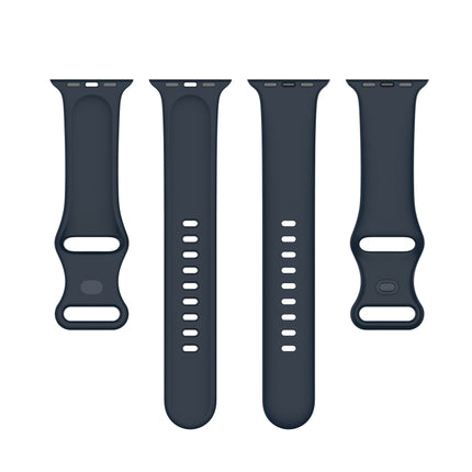 Large Size Silicone Watch Band For Apple Watch Series, 7 41mm / 6 & SE & 5 & 4 40mm / 3 & 2 & 1 38mm, Size: Large Size, 7 45mm / 6 & SE & 5 & 4 44mm / 3 & 2 & 1 42mm, Size: Large Size