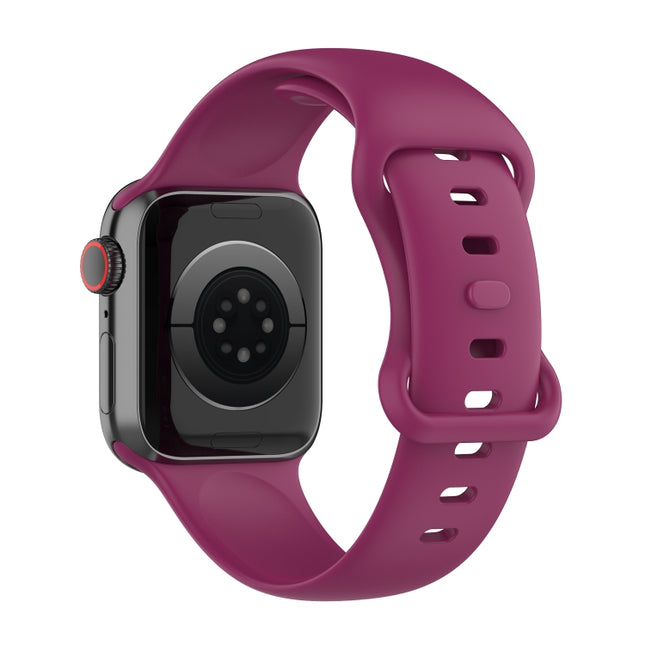 Silicone Watchbands For Apple Watch Series, 7 41mm / 6 & SE & 5 & 4 40mm / 3 & 2 & 1 38mm, Size: Small Code, 7 45mm / 6 & SE & 5 & 4 44mm / 3 & 2 & 1 42mm, Size: Small Code