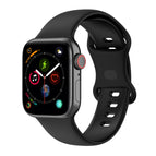 7 41mm / 6 & SE & 5 & 4 40mm / 3 & 2 & 1 38mm, Size: Small Code / Black