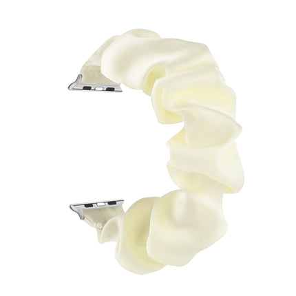 Scarf Hair Tie Replacement Watchbands For Apple Watch Series, 7 45mm / 6 & SE & 5 & 4 44mm / 3 & 2 & 1 42mm