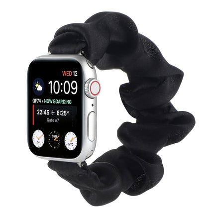 Scarf Hair Tie Replacement Watchbands For Apple Watch Series, 7 45mm / 6 & SE & 5 & 4 44mm / 3 & 2 & 1 42mm