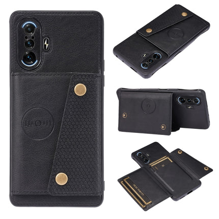 Double Buckle PU + TPU Shockproof Magnetic Protective Case with Card Slot & Holder, For Huawei P50, For OPPO Reno6, For OPPO K9, For Xiaomi Redmi K40 Gaming, For Xiaomi Redmi Note 10 Pro 5G, For Xiaomi Redmi Note 10 5G, For Samsung Galaxy S21 FE       ...