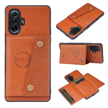 Double Buckle PU + TPU Shockproof Magnetic Protective Case with Card Slot & Holder, For Huawei P50, For OPPO Reno6, For OPPO K9, For Xiaomi Redmi K40 Gaming, For Xiaomi Redmi Note 10 Pro 5G, For Xiaomi Redmi Note 10 5G, For Samsung Galaxy S21 FE       ...