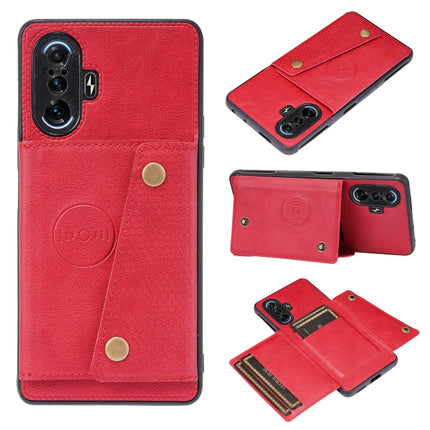 Double Buckle PU + TPU Shockproof Magnetic Protective Case with Card Slot & Holder, For Huawei P50, For OPPO Reno6, For OPPO K9, For Xiaomi Redmi K40 Gaming, For Xiaomi Redmi Note 10 Pro 5G, For Xiaomi Redmi Note 10 5G, For Samsung Galaxy S21 FE       ...