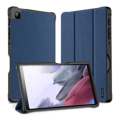 DUX DUCIS Domo Series Horizontal Flip Magnetic PU Leather Case with Three-folding Holder & Wake-up / Sleep Function, For Samsung Galaxy Tab A7 Lite, For Samsung Galaxy Tab S8+ / Tab S8 Plus /  Tab S7 FE / Tab S7+