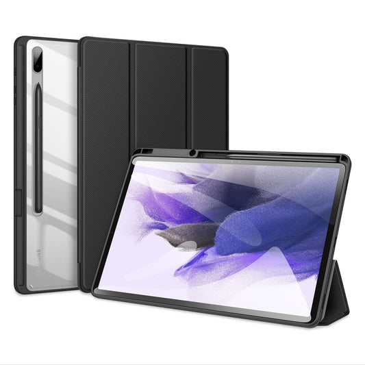 DUX DUCIS TOBY Series Antiskid PU Leather + PC + TPU Horizontal Flip Case with Holder & Pen Slot & Sleep / Wake-up Function, For Samsung Galaxy Tab S8+ / Tab S8 Plus /  Tab S7 FE / Tab S7+, For Samsung Galaxy Tab S6 Lite