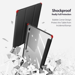 DUX DUCIS TOBY Series Antiskid PU Leather + PC + TPU Horizontal Flip Case with Holder & Pen Slot & Sleep / Wake-up Function, For Samsung Galaxy Tab S8+ / Tab S8 Plus /  Tab S7 FE / Tab S7+, For Samsung Galaxy Tab S6 Lite