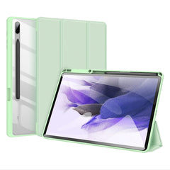 DUX DUCIS TOBY Series Antiskid PU Leather + PC + TPU Horizontal Flip Case with Holder & Pen Slot & Sleep / Wake-up Function, For Samsung Galaxy Tab S8+ / Tab S8 Plus /  Tab S7 FE / Tab S7+, For Samsung Galaxy Tab S6 Lite