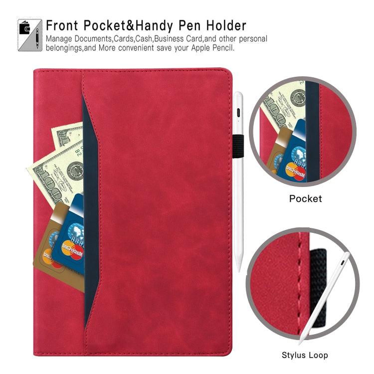Business Shockproof Horizontal Flip Leather Case with Holder & Card Slots & Photo Frame & Pen Slot & Sleep / Wake-up Function, For iPad 9.7 2018 & 2017 / Pro 9.7 / Air 2, For iPad 10.2 2019 & 2020 / Pro 10.5 inch, For iPad Mini 5 / 4 / 3 / 2 / 1�������...