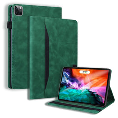 Business Shockproof Horizontal Flip Leather Case with Holder & Card Slots & Photo Frame & Pen Slot & Sleep / Wake-up Function, For iPad Pro 11 inch 2021 & 2018 / Air 2020 10.9, For Lenovo M10 Plus TB-X606F, For Lenovo M10 FHD REL TB-X605FC / TB-X605LC�...