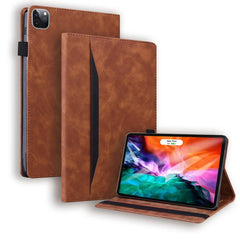 Business Shockproof Horizontal Flip Leather Case with Holder & Card Slots & Photo Frame & Pen Slot & Sleep / Wake-up Function, For iPad Pro 11 inch 2021 & 2018 / Air 2020 10.9, For Lenovo M10 Plus TB-X606F, For Lenovo M10 FHD REL TB-X605FC / TB-X605LC�...
