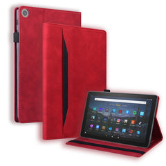 Business Shockproof Horizontal Flip Leather Case with Holder & Card Slots & Photo Frame & Pen Slot & Sleep / Wake-up Function, For Samsung Galaxy Tab S8+ / Tab S8 Plus /  Tab S7 FE / Tab S7+ SM-T970 / SM-T976B�������������������������������������������...