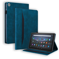 Business Shockproof Horizontal Flip Leather Case with Holder & Card Slots & Photo Frame & Pen Slot & Sleep / Wake-up Function, For Samsung Galaxy Tab S8+ / Tab S8 Plus /  Tab S7 FE / Tab S7+ SM-T970 / SM-T976B�������������������������������������������...