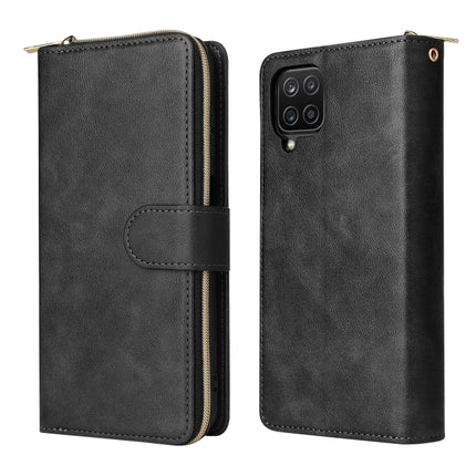 Zipper Wallet Bag Horizontal Flip PU Leather Case with Holder & 9 Card Slots & Wallet & Lanyard & Photo Frame, For Samsung Galaxy A12 5G, For Samsung Galaxy A52 5G, For Samsung Galaxy A72 5G, For Samsung Galaxy S21
