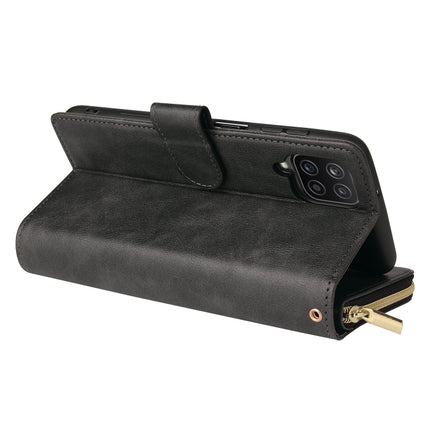 Zipper Wallet Bag Horizontal Flip PU Leather Case with Holder & 9 Card Slots & Wallet & Lanyard & Photo Frame, For Samsung Galaxy A12 5G, For Samsung Galaxy A52 5G, For Samsung Galaxy A72 5G, For Samsung Galaxy S21