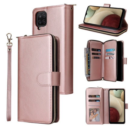 Zipper Wallet Bag Horizontal Flip PU Leather Case with Holder & 9 Card Slots & Wallet & Lanyard & Photo Frame, For Samsung Galaxy A12 5G, For Samsung Galaxy A52 5G, For Samsung Galaxy A72 5G, For Samsung Galaxy S21