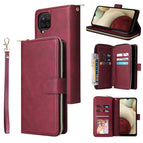 For Samsung Galaxy A12 5G / Red Wine