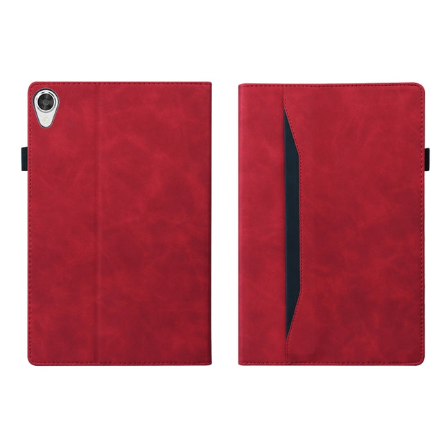 Business Shockproof Horizontal Flip Leather Case with Holder & Card Slots & Photo Frame & Pen Slot, For Lenovo Tab M8 FHD TB-8505F / TB-8705X 8.0 inch, For Lenovo Tab M10 HD Gen 2 TB-X306F, For Lenovo Tab P11 TB-J606F                                   ...