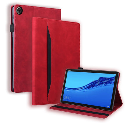 Business Shockproof Horizontal Flip Leather Case with Holder & Card Slots & Photo Frame & Pen Slot, For Huawei MediaPad C5 / M5 10.1 inch, For Samsung Galaxy Tab A 8.0 2019 SM-T290 / SM-T295