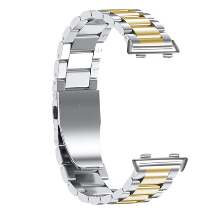 Three-beads Steel Replacement Strap Watchband, For OPPO Watch 41mm, For OPPO Watch 46mm