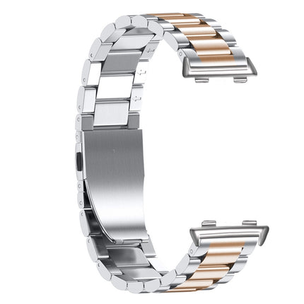 Three-beads Steel Replacement Strap Watchband, For OPPO Watch 41mm, For OPPO Watch 46mm