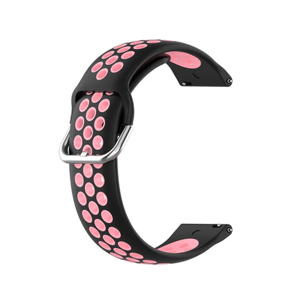 For Huawei Watch 3 / 3 Pro 22mm Sport Two-color Silicone Replacement Strap Watchband