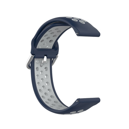 For Huawei Watch 3 / 3 Pro 22mm Sport Two-color Silicone Replacement Strap Watchband