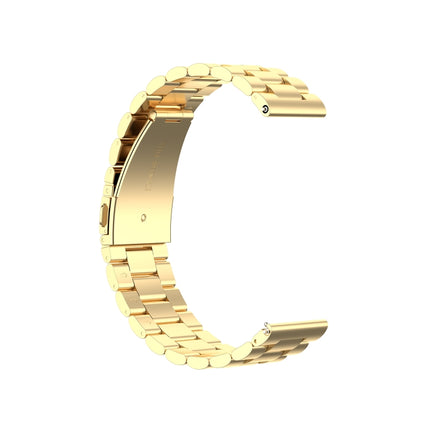 For Huawei Watch 3 / 3 Pro 22mm Three-beads Steel Replacement Strap Watchband
