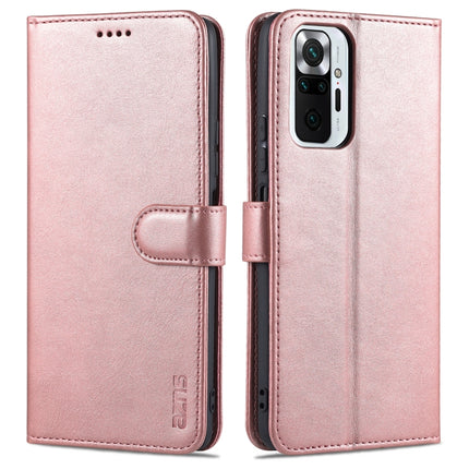AZNS Skin Feel Calf Texture Horizontal Flip Leather Case with Card Slots & Holder & Wallet, For Xiaomi Redmi Note 10 Pro Max