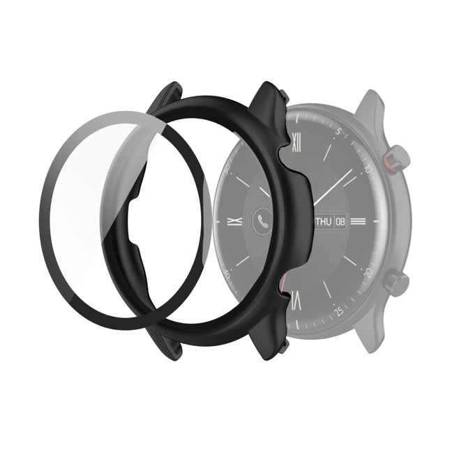 For Amazfit GTR 2 eSIM Tempered glass + PC Integrated Protective Case