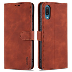 AZNS Skin Feel Calf Texture Horizontal Flip Leather Case with Card Slots & Holder & Wallet, For Samsung Galaxy A02, For Samsung Galaxy A02s