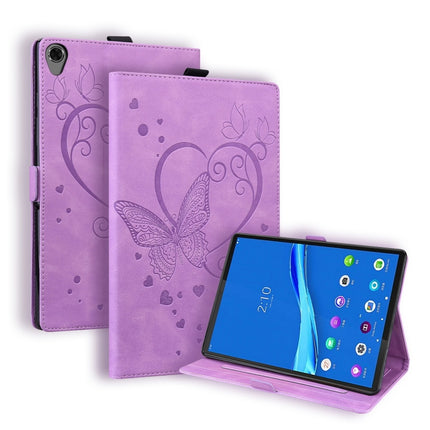 Love Butterfly Pattern Horizontal Flip Leather Case with Holder, For Lenovo Tab M10 10.1 inch, For Lenovo Tab M8(HD) / M8(FHD) TB-8505F, For Lenovo Tab M10 HD (Gen 2) 2020 10.1 TB-X306F, For Lenovo Tab P11 TB-J606F