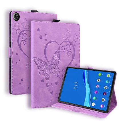 Love Butterfly Pattern Horizontal Flip Leather Case with Holder, For Lenovo Tab M10 10.1 inch, For Lenovo Tab M8(HD) / M8(FHD) TB-8505F, For Lenovo Tab M10 HD (Gen 2) 2020 10.1 TB-X306F, For Lenovo Tab P11 TB-J606F